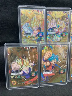 Super Dragonball Heroes Trading Cards UM1 Sample cards / 7 cards comp / A+ - Image 2