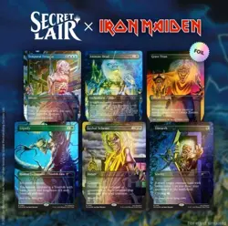 PRESALE Secret Lair (FOIL) Iron Maiden: Album Art - Image 1