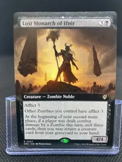 MTG Lost Monarch of Ifnir - Aetherdrift NM/Reg Borderless English - Image 1