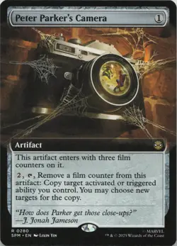 Peter Parker's Camera (Extended Art) R Marvel's Spider-Man 280 LP - Image 1