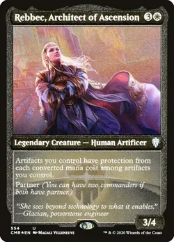 1x Rebbec, Architect of Ascension - Foil Etched NM Eng MTG - Commander Legends - Image 1