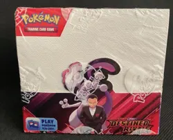 Pokemon Scarlet & Violet DESTINED RIVALS Booster Box 36 Packs- FACTORY SEALED - Image 1