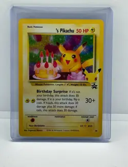 Pokemon Pikachu Birthday 24/53 Celebrations: Classic Collection Holo - Image 1