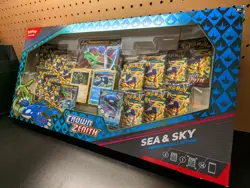 Pokemon - Crown Zenith Sea and Sky Collection Box 14 x Booster Packs (See Desc) - Image 1