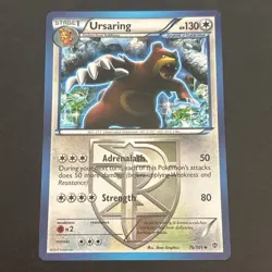 Ursaring (Team Plasma) 76/101 Regular Plasma Blast Pokemon TCG LP 2013 - Image 1