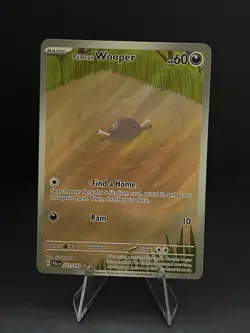 Pokemon TCG Paldean Wooper 221/193 Illustration Rare Paldea Evolved NM/M - Image 2