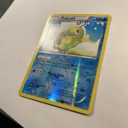 2014 Pokemon XY - Furious Fists Reverse Foil Politoed #18 NM - Image 2