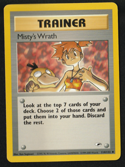 Misty's Wrath 114/132 - Gym Heroes Regular Pokemon Set - Image 1