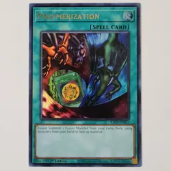 Polymerization (A) (Alt Art) - RA03-EN051 - NM - Ultra Rare - 1st ed - Yugioh - Image 1