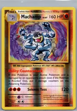 Machamp 59/108 Reverse Holo XY - Evolutions - Pokemon Card - NM - Image 1