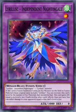 Lyrilusc Independent Nightingale - MACR-EN041 Super Rare | Yu-Gi-Oh! Card - Image 1