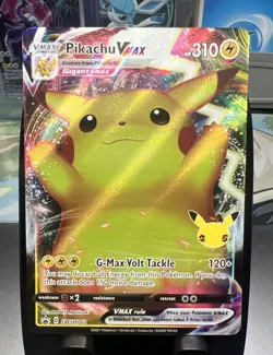 Pikachu VMAX SWSH062 - Celebrations Black Star Promo 2021 - Pokemon TCG Card NM - Image 1