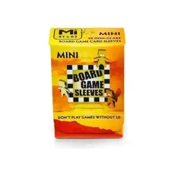 Board Game Sleeves Non Glare- Mini (fits cards of 41x63mm) - Image 1