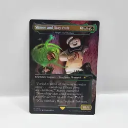 Slimer and Stay Puft - Yargle and Multani #872 FOIL MTG Secret Lair Ghostbusters - Image 1