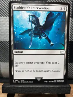 MTG TCG: Sephiroth's Intervention 116, Final Fantasy - Image 1