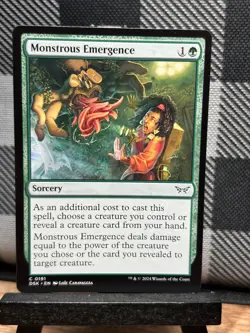 MTG TCG: Monstrous Emergence 191, Duskmourn: House of Horror - Image 1