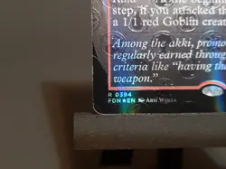 Searslicer Goblin (Borderless) (Mana Foil) Foundations Foil 394 - Image 5