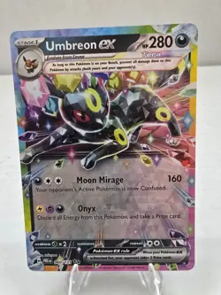 Umbreon ex 060/131 Sv: Prismatic Evolutions Holo Pokemon TCG (NM) - Image 1