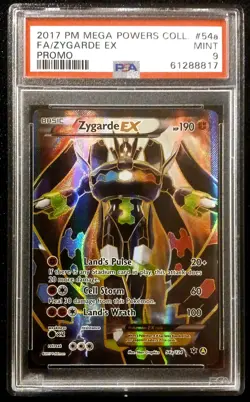 Pokemon ZYGARDE EX #54a XY Mega Powers Collection Promo - CLEAN - PSA 9 -LOW POP - Image 1