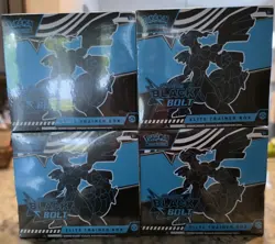 🔥LOT OF 4 | Pokemon BLACK BOLT Elite Trainer Boxes (ETB) - FACTORY SEALED🔥 - Image 1
