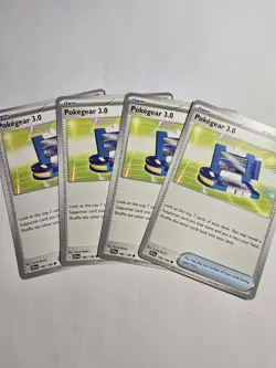 X4 Pokegear 3.0 186/198 SV01: Scarlet & Violet Base Set Regular Pokemon Playset - Image 1