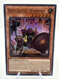 Yugioh - Dodododo Warrior Ultra Rare DUAD-EN004, Near Mint, 1st Edition - Image 1