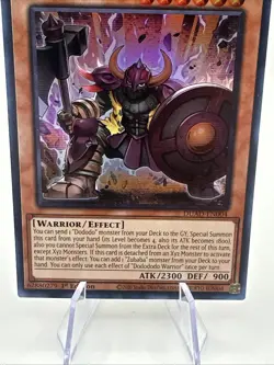 Yugioh - Dodododo Warrior Ultra Rare DUAD-EN004, Near Mint, 1st Edition - Image 3