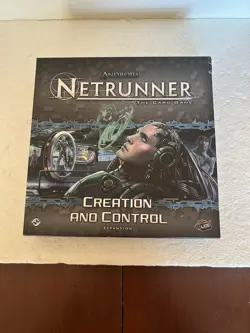 Android Netrunner The Card Game CREATION & CONTROL Expansion - Complete - Image 1