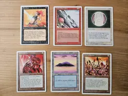 Magic The Gathering 4th Edition Alternate Lot 6 Cards MTG - Image 1