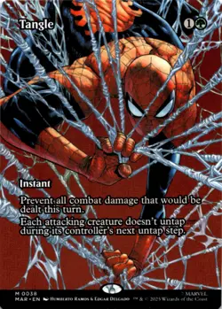 MTG Tangle (Borderless) Normal NM Marvel Eternal-Legal Magic - Image 1