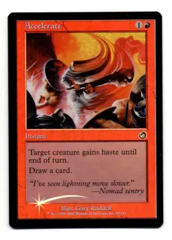 MTG Accelerate X1 Torment edition Foil common - Image 1