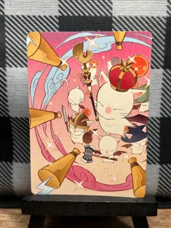MTG TCG: Summon: Good King Mog XII 41/53, Minoru, Final Fantasy _ ART - Image 1
