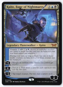 Kaito, Bane of Nightmares M Duskmourn: House of Horror 220 NM - Image 1
