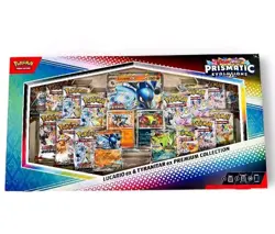 Pokemon Prismatic Evolutions Lucario/Tyranitar EX Prem Collection(FREE SHIPPING) - Image 1