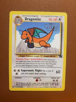 Delivery Dragonite Pokemon Kids WB Presents The First Movie WotC Promo #5 LP - Image 1