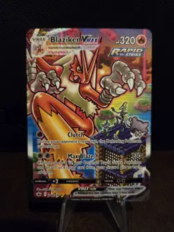 Pokemon TCG Blaziken VMAX 201/198 Alt Art Chilling Reign SWSH 🌟PACK FRESH🌟 - Image 1