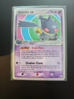 2006 Pokemon TCG Banette ex Legend Maker 85/92 World Championships Version LP - Image 1