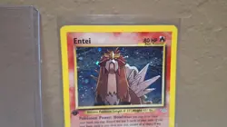 Entei Holo Rare 1st Edition Neo Revelation 6/64 Pokemon WOTC English MP-LP - Image 3