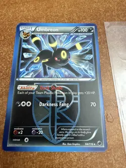 Pokemon TCG - Umbreon (Team Plasma) 64/116 Plasma Freeze NM - Image 2