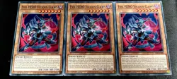 3x Evil HERO Viscious Claws 1st Edition Mint Yu-Gi-Oh! Playset [ALIN-EN005] - Image 1