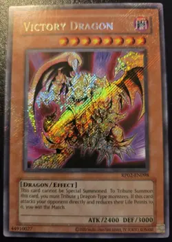 Victory Dragon RP02-EN098 Secret Rare Retro Pack 2 (2025) Yu-Gi-Oh! TCG - Image 1