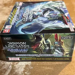 Digimon Liberator Booster Box EX07 New Factory Sealed Free Shipping Card Game - Image 3
