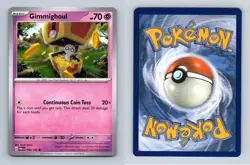 Gimmighoul #88/182 SV Paradox Rift 2023 Common Pokemon TCG Card - Image 1