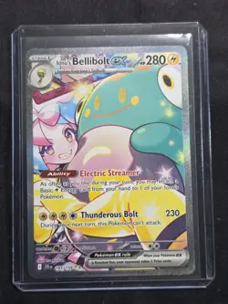 Iono's Bellibolt ex 183/159 SV09: Journey Together Pokemon Card TCG NM - Image 1