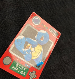 Pokemon Carddass Mini Zukan Squirtle 007 Card Japanese #240717 - Image 3