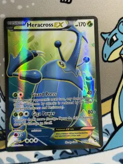 Heracross EX (105 Full Art) 105/111 XY - Furious Fists Holo Pokemon Card - Image 1