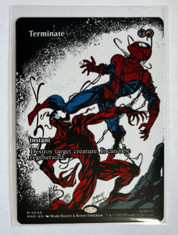 MTG - Spider-man - MAR - Terminate - Mythic 0040 - Image 1