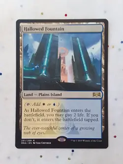 MTG Hallowed Fountain Ravnica Allegiance 251/259 Regular Rare - Image 1