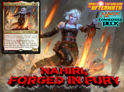 Nahiri, Forged in Fury MTG Custom Commander Deck! Equipment Tribal - Image 1