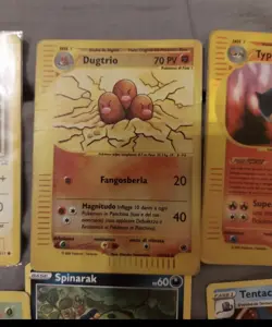 Lotto 29 carte pokemon set misti typhlosion e dugtrio reverse holo - Image 5